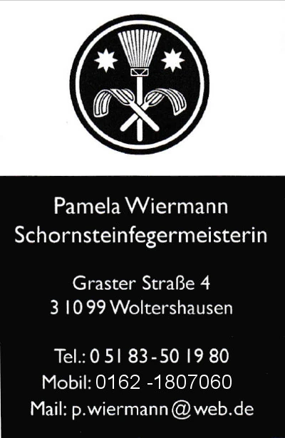Schornsteinfegermeisterin Pamela Wiermann